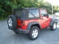 Flame Red - Wrangler X 4x4 Photo No. 3