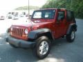 Flame Red - Wrangler X 4x4 Photo No. 12
