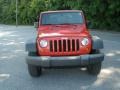 Flame Red - Wrangler X 4x4 Photo No. 13