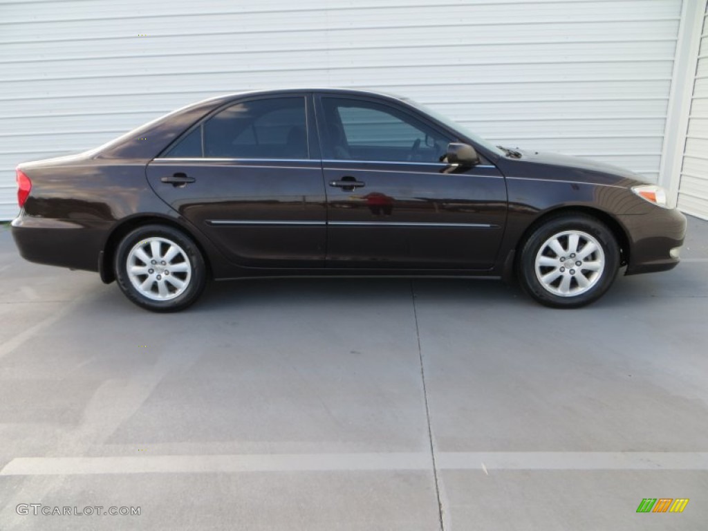 2003 Camry XLE - Black Walnut Pearl / Taupe photo #3