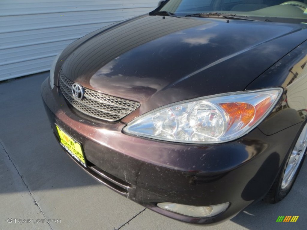 2003 Camry XLE - Black Walnut Pearl / Taupe photo #10