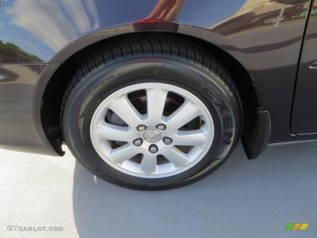 2003 Camry XLE - Black Walnut Pearl / Taupe photo #11