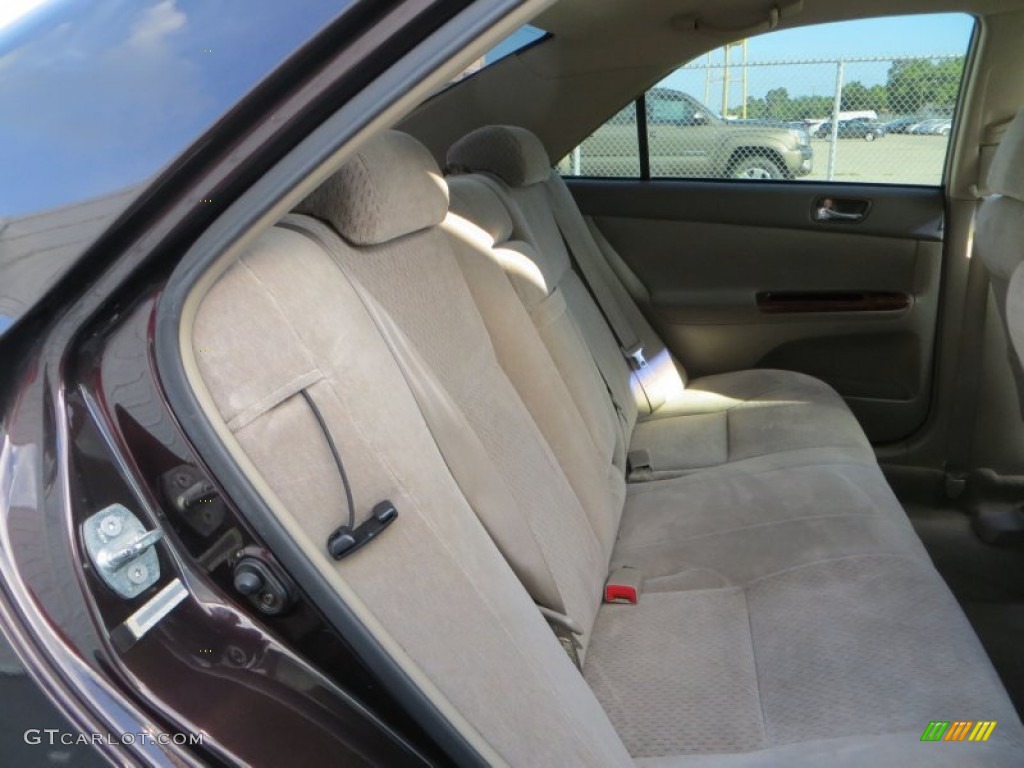 2003 Camry XLE - Black Walnut Pearl / Taupe photo #24