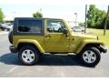 2007 Rescue Green Metallic Jeep Wrangler Sahara 4x4  photo #4