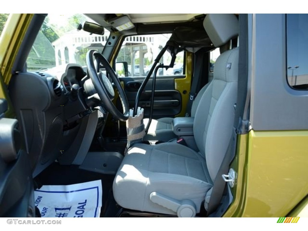 Dark Slate Gray/Medium Slate Gray Interior 2007 Jeep Wrangler Sahara 4x4 Photo #81574833