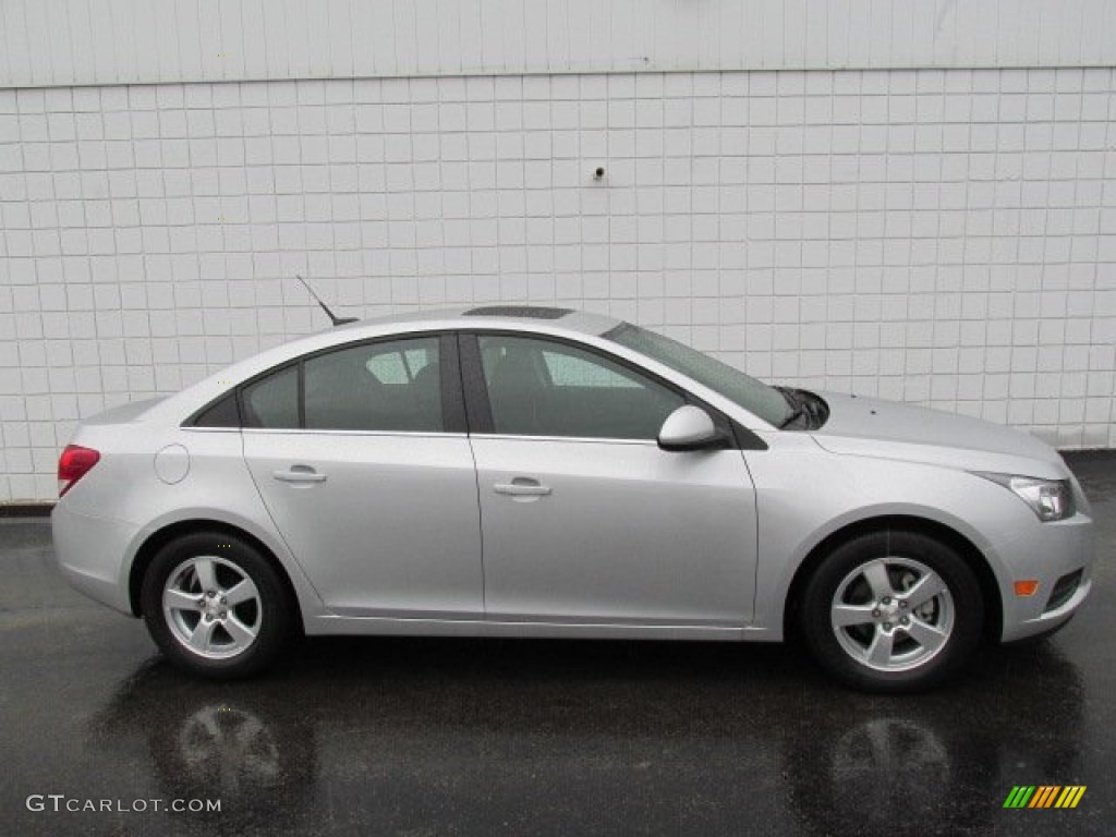 Silver Ice Metallic 2013 Chevrolet Cruze LT Exterior Photo #81575436