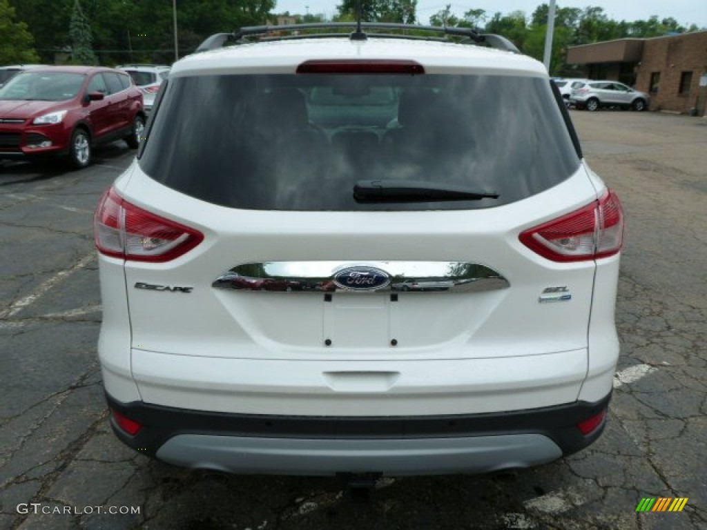 2013 Escape SEL 2.0L EcoBoost 4WD - White Platinum Metallic Tri-Coat / Charcoal Black photo #3