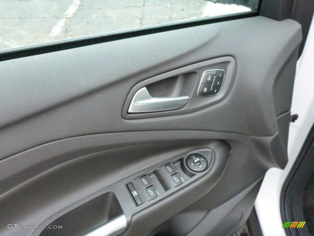 2013 Escape SEL 2.0L EcoBoost 4WD - White Platinum Metallic Tri-Coat / Charcoal Black photo #11