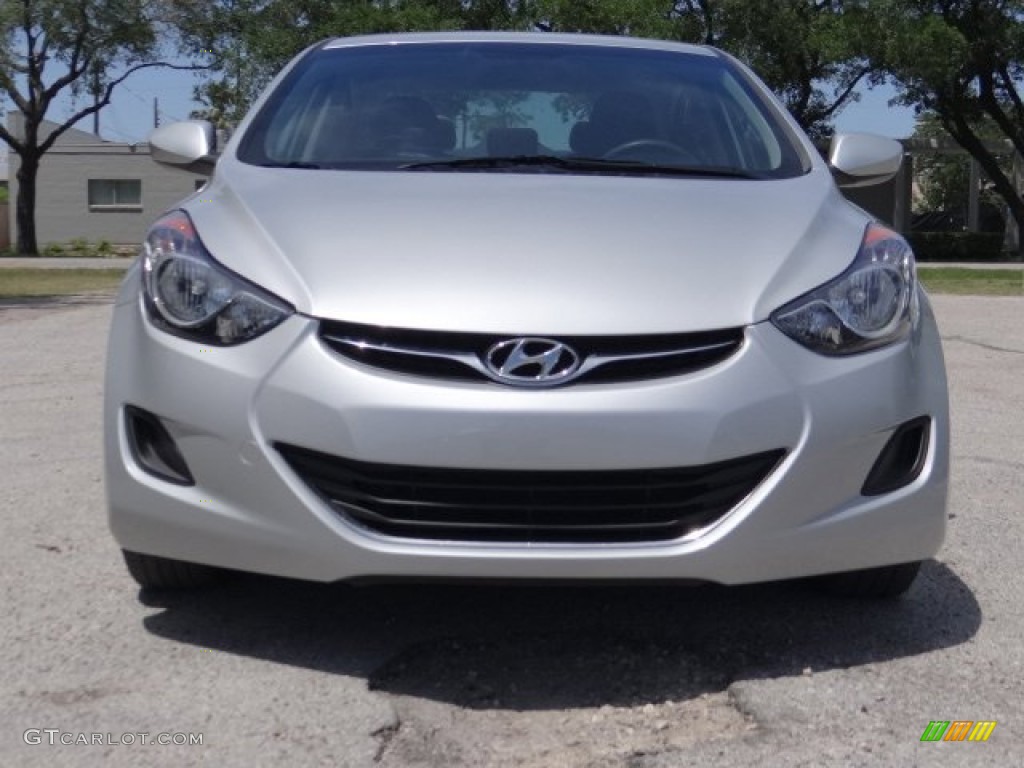 2012 Elantra Limited - Silver / Gray photo #1