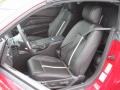 Charcoal Black/Cashmere Accent Front Seat Photo for 2013 Ford Mustang #81576879