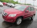 2009 Wild Cherry Metallic Volkswagen Tiguan SE 4Motion  photo #6