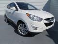 Cotton White 2013 Hyundai Tucson Limited Exterior