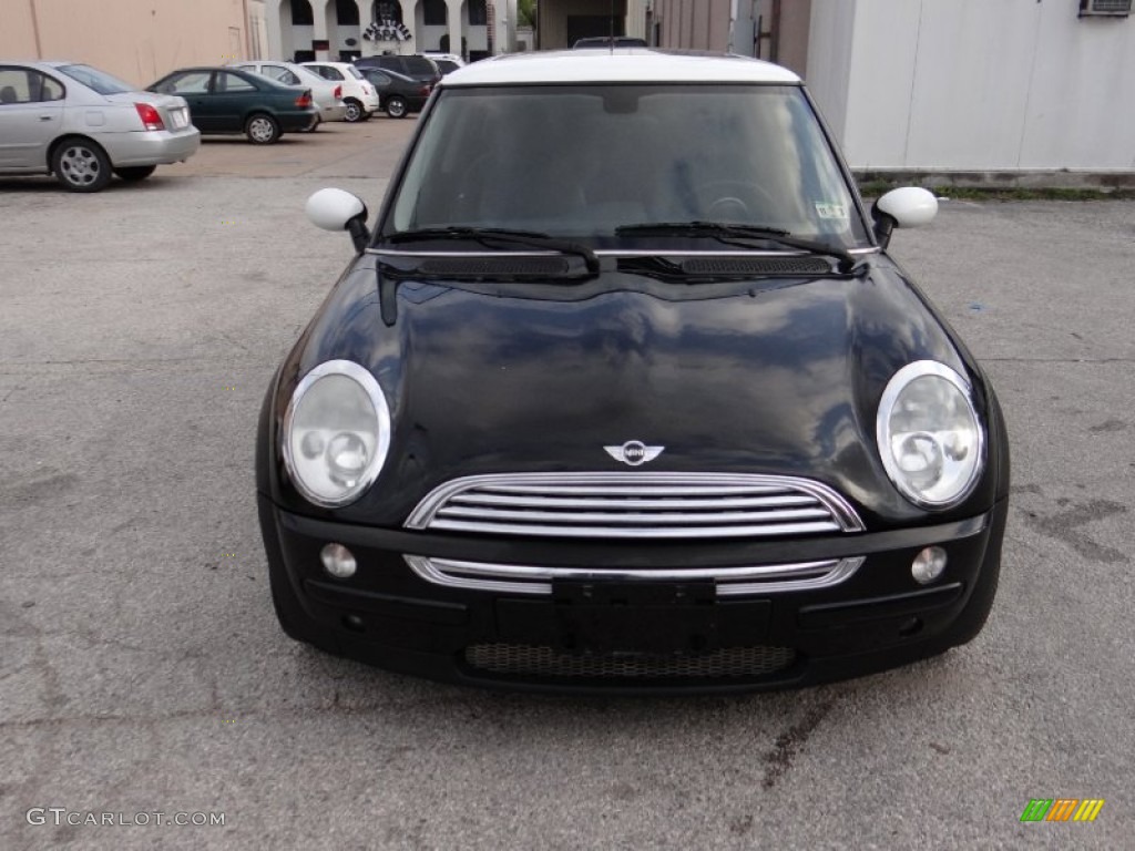 Jet Black Mini Cooper