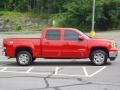 Fire Red - Sierra 1500 SLT Crew Cab 4x4 Photo No. 6