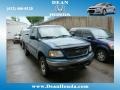 2001 Island Blue Metallic Ford F150 XLT SuperCab 4x4 #81540513