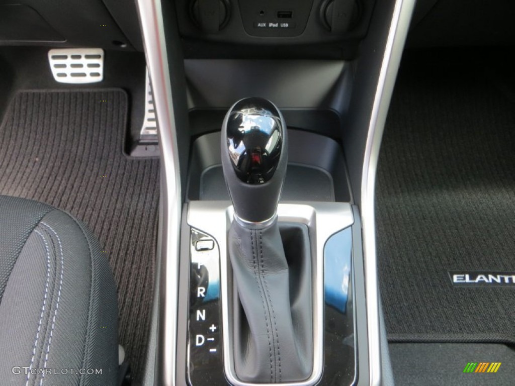 2013 Elantra GT - Shimmering Air Silver / Black photo #29