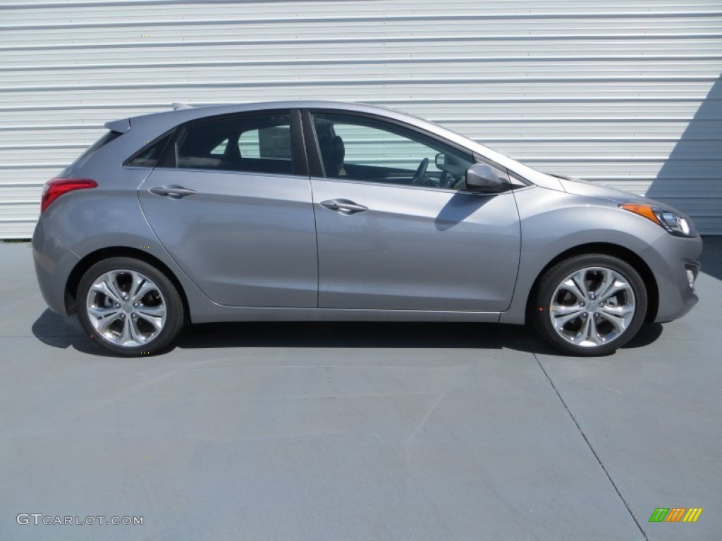 2013 Elantra GT - Titanium Gray Metallic / Black photo #2