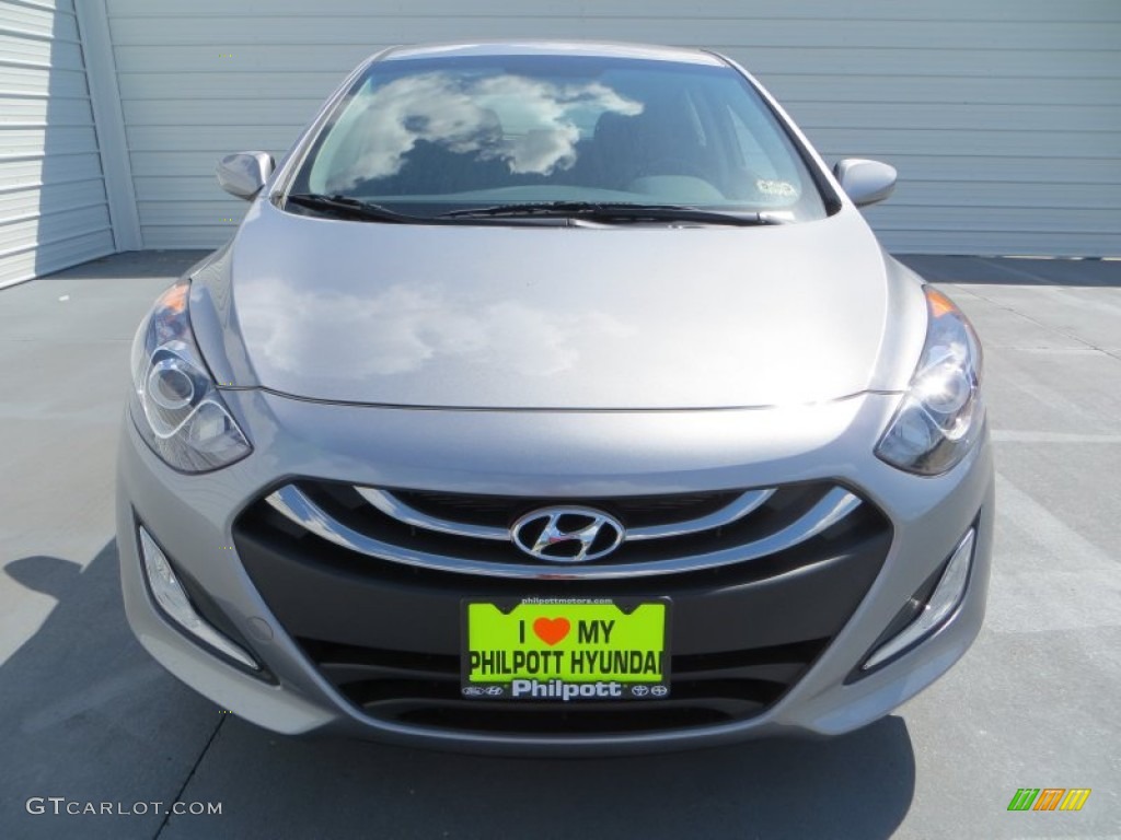 2013 Elantra GT - Titanium Gray Metallic / Black photo #7