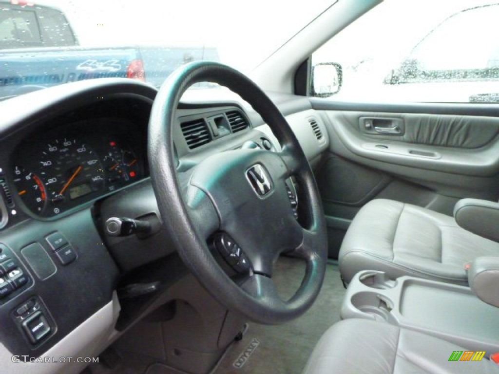 2003 Honda Odyssey EX-L Quartz Steering Wheel Photo #81580214