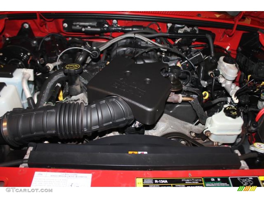 2006 Ford Ranger Sport SuperCab 4x4 Engine Photos