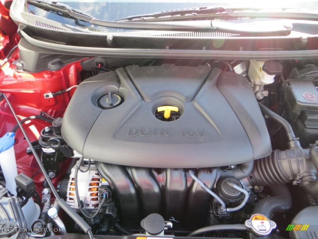 2013 Hyundai Elantra GT 1.8 Liter DOHC 16-Valve D-CVVT 4 Cylinder Engine Photo #81581397