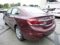 Crimson Red Pearl - Civic LX Sedan Photo No. 5
