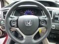 Crimson Red Pearl - Civic LX Sedan Photo No. 17
