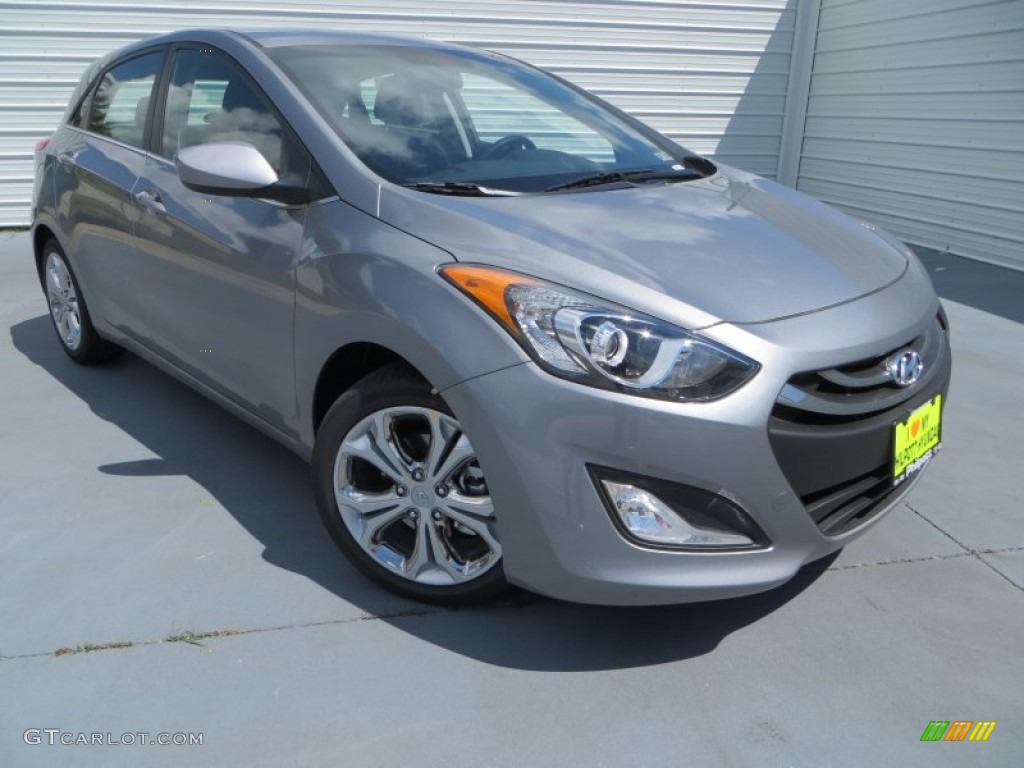2013 Elantra GT - Titanium Gray Metallic / Black photo #1