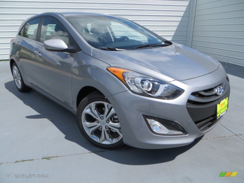 2013 Elantra GT - Titanium Gray Metallic / Black photo #2