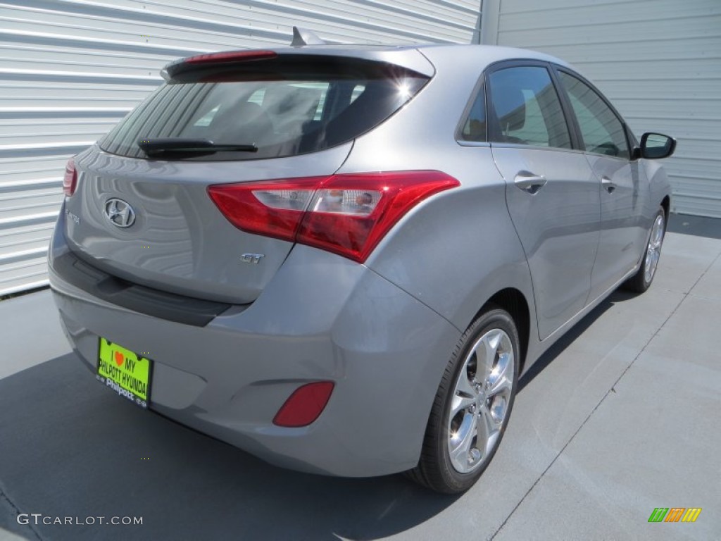 2013 Elantra GT - Titanium Gray Metallic / Black photo #4