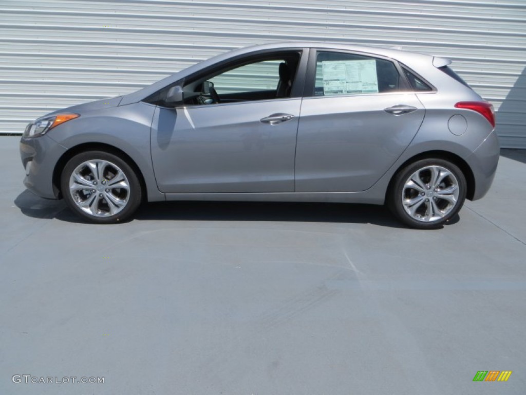 2013 Elantra GT - Titanium Gray Metallic / Black photo #6