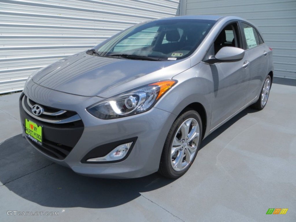 2013 Elantra GT - Titanium Gray Metallic / Black photo #7