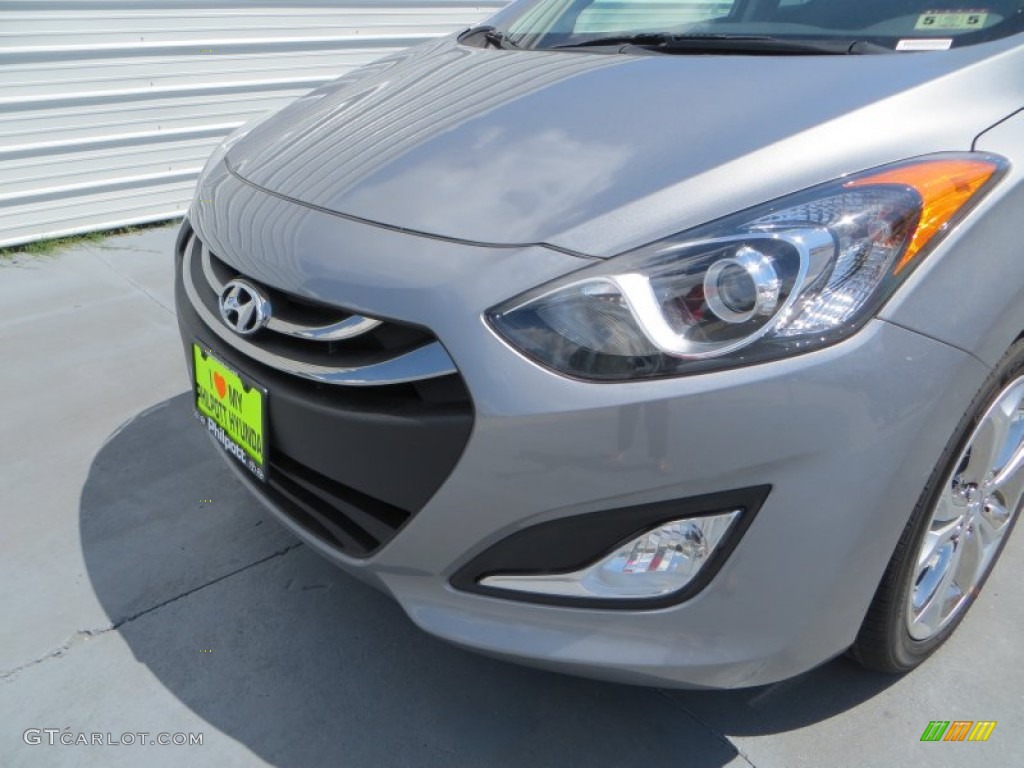 2013 Elantra GT - Titanium Gray Metallic / Black photo #10