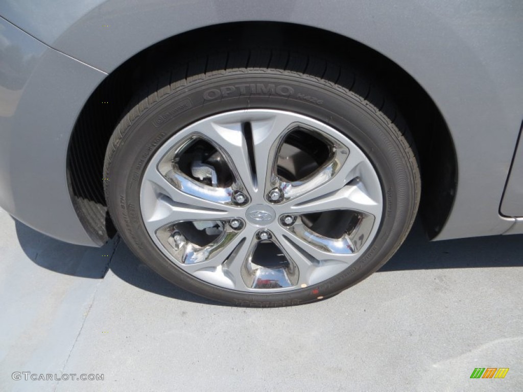 2013 Elantra GT - Titanium Gray Metallic / Black photo #11