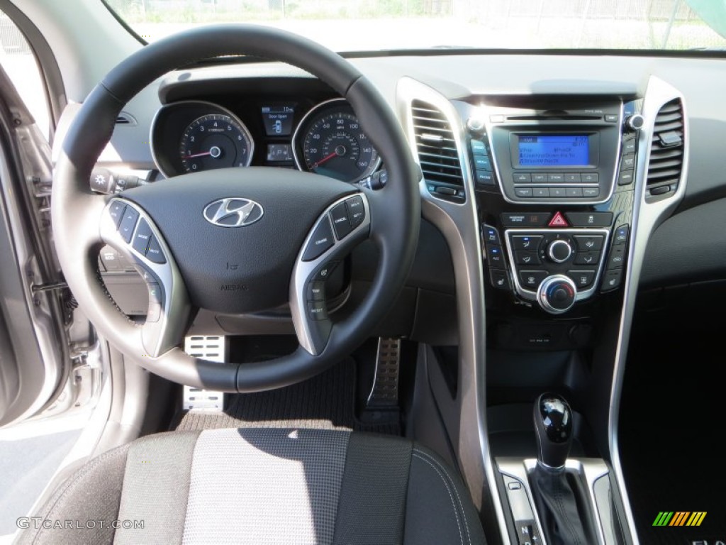 2013 Elantra GT - Titanium Gray Metallic / Black photo #25