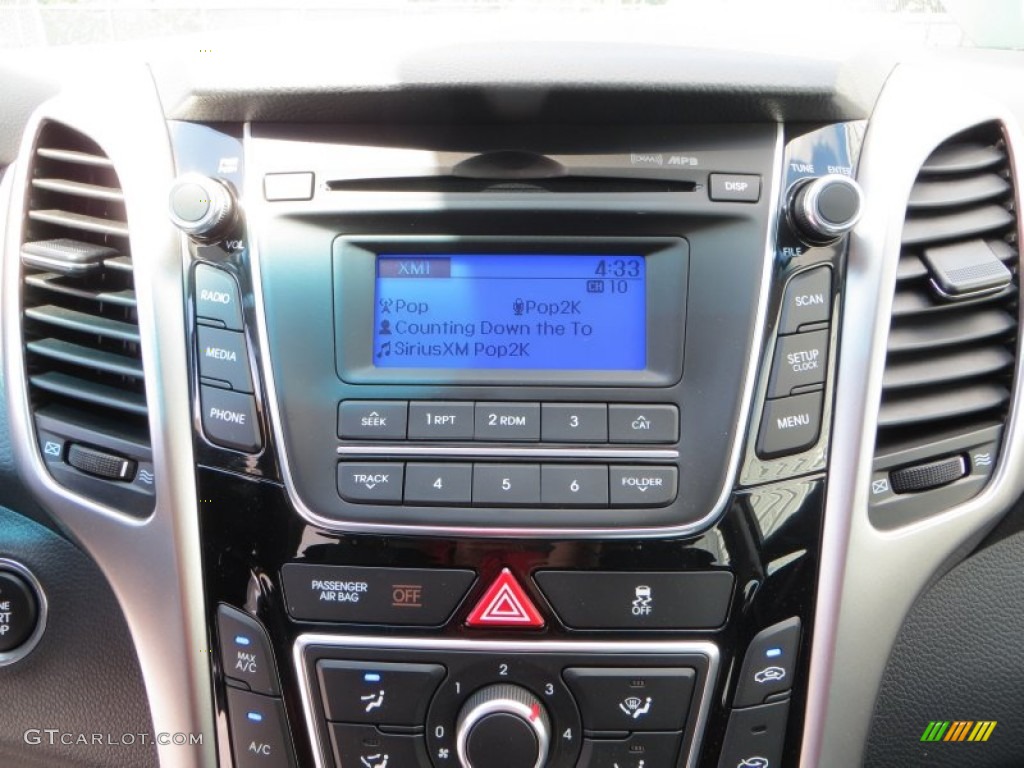 2013 Elantra GT - Titanium Gray Metallic / Black photo #27