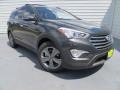2013 Hampton Green Pearl Hyundai Santa Fe GLS  photo #2