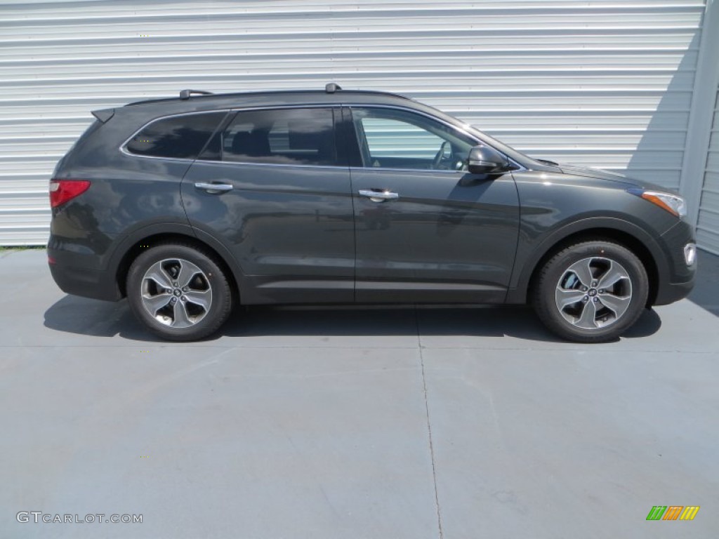 2013 Santa Fe GLS - Hampton Green Pearl / Beige photo #3
