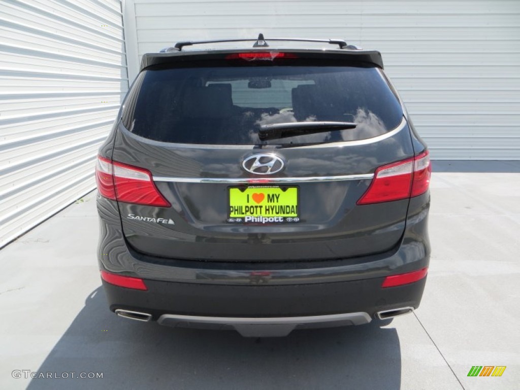 2013 Santa Fe GLS - Hampton Green Pearl / Beige photo #5