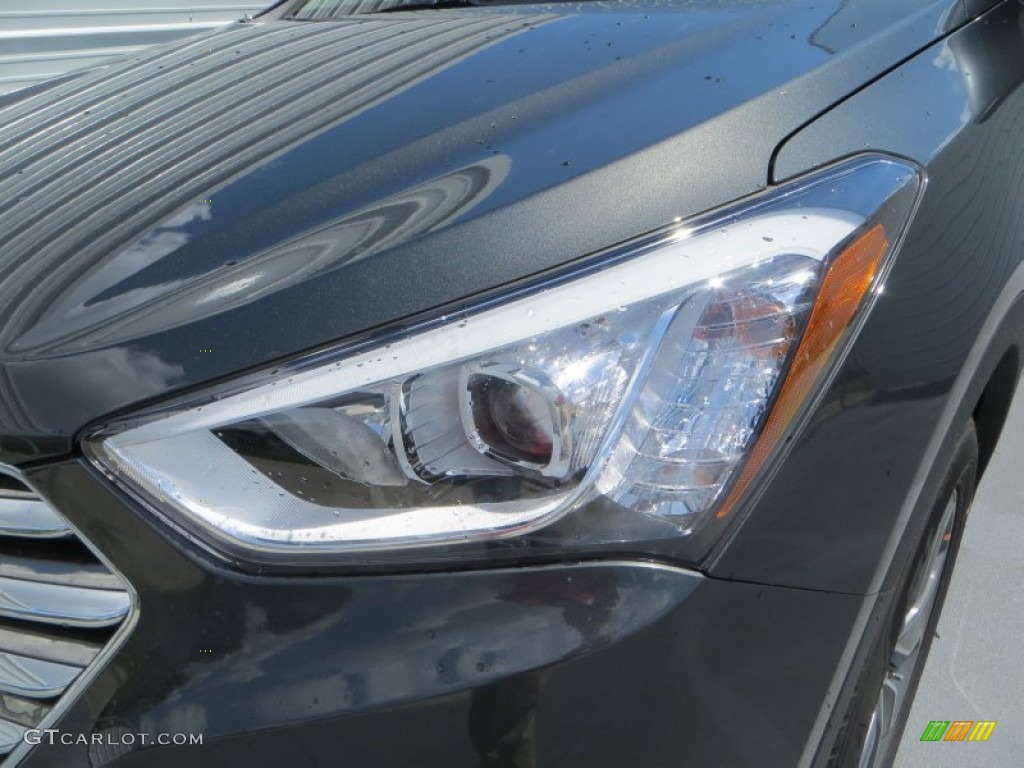 2013 Santa Fe GLS - Hampton Green Pearl / Beige photo #9