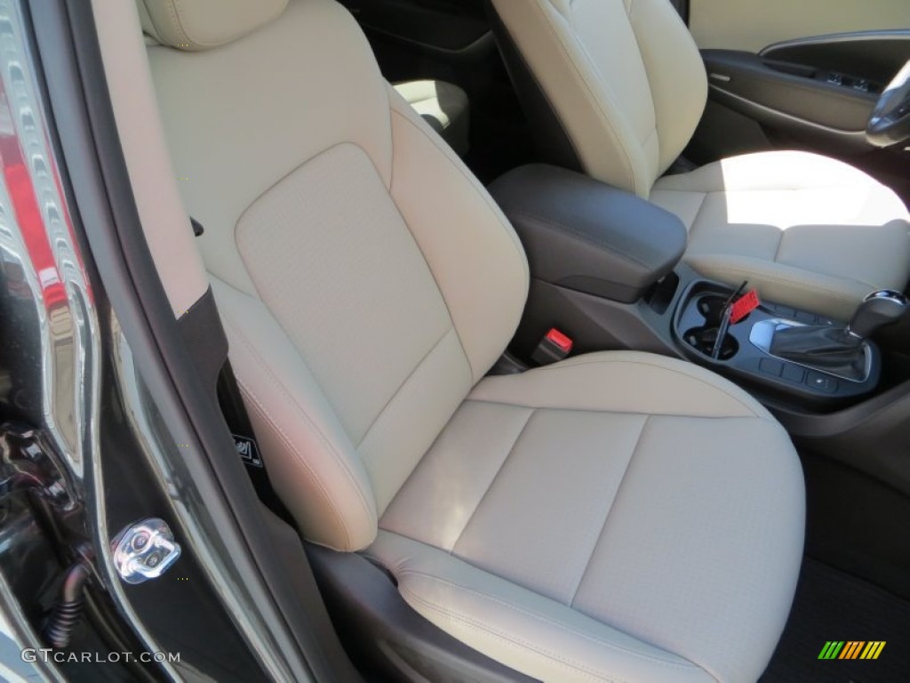 2013 Santa Fe GLS - Hampton Green Pearl / Beige photo #17