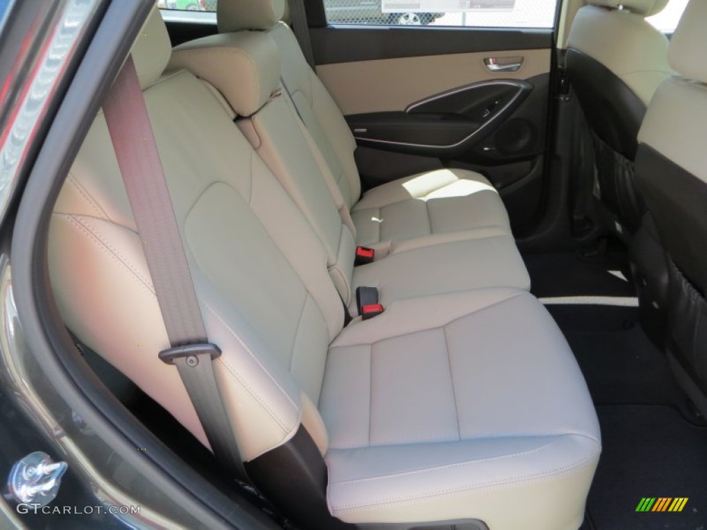 2013 Santa Fe GLS - Hampton Green Pearl / Beige photo #19