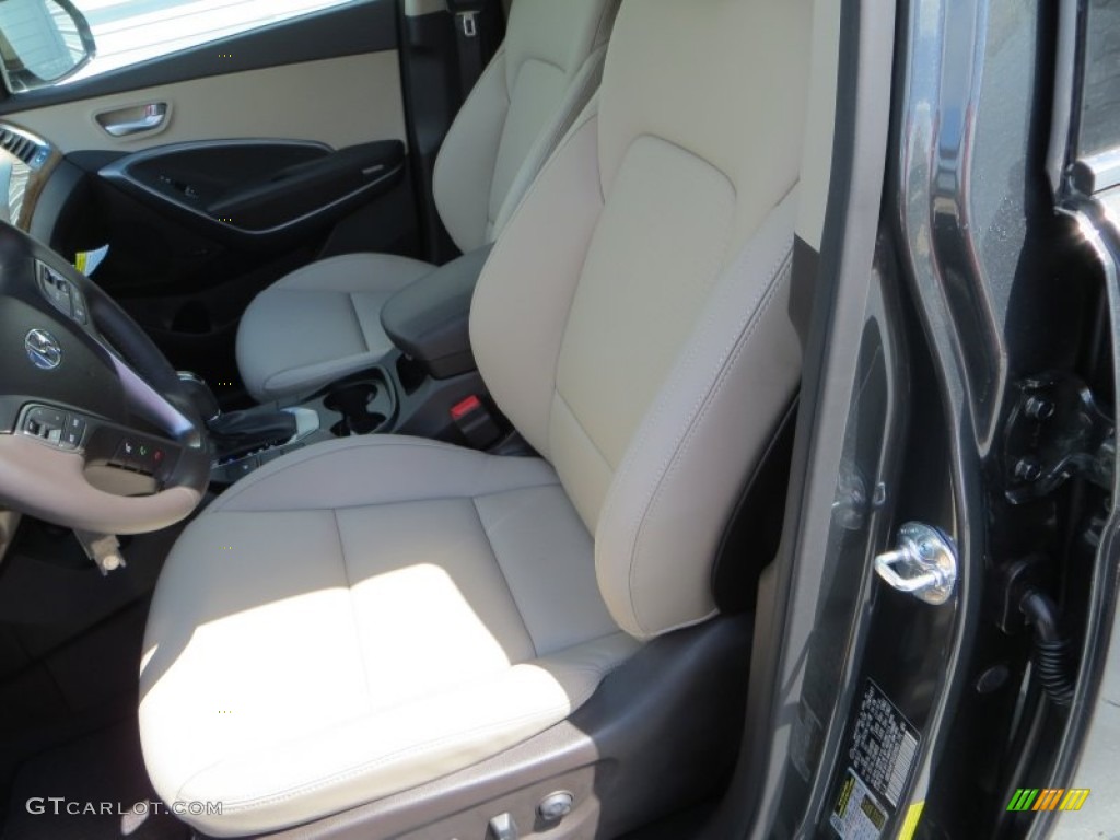 2013 Santa Fe GLS - Hampton Green Pearl / Beige photo #23