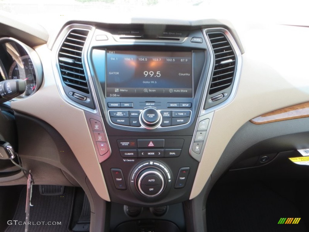 2013 Santa Fe GLS - Hampton Green Pearl / Beige photo #26