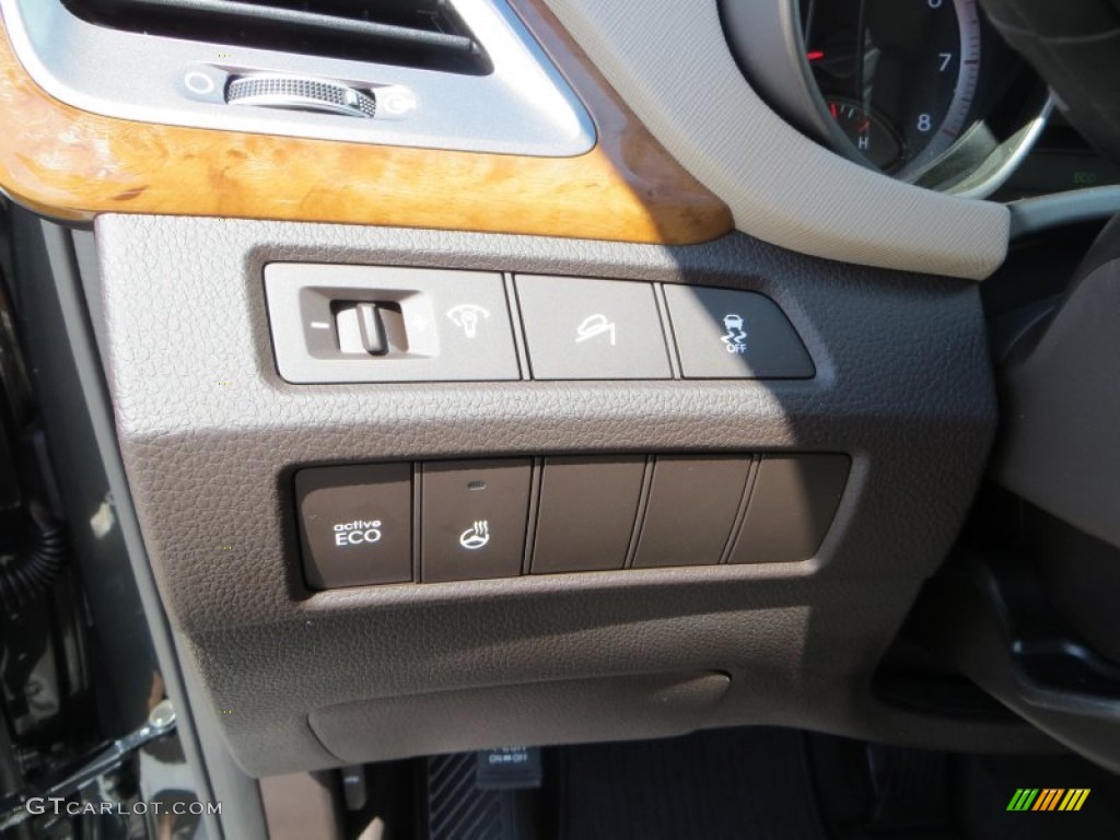 2013 Santa Fe GLS - Hampton Green Pearl / Beige photo #33