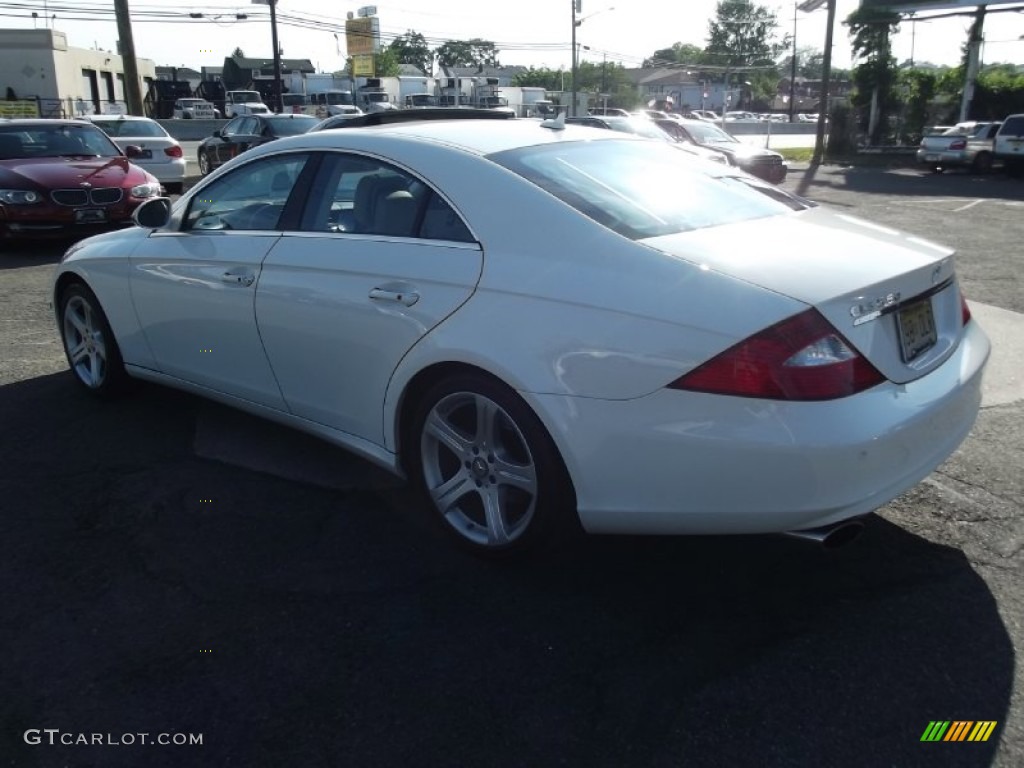 2008 CLS 550 - Arctic White / Cashmere Beige photo #3