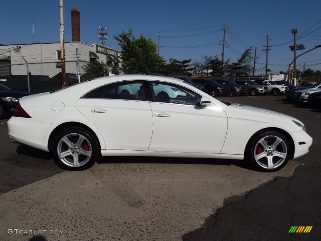 2008 CLS 550 - Arctic White / Cashmere Beige photo #5