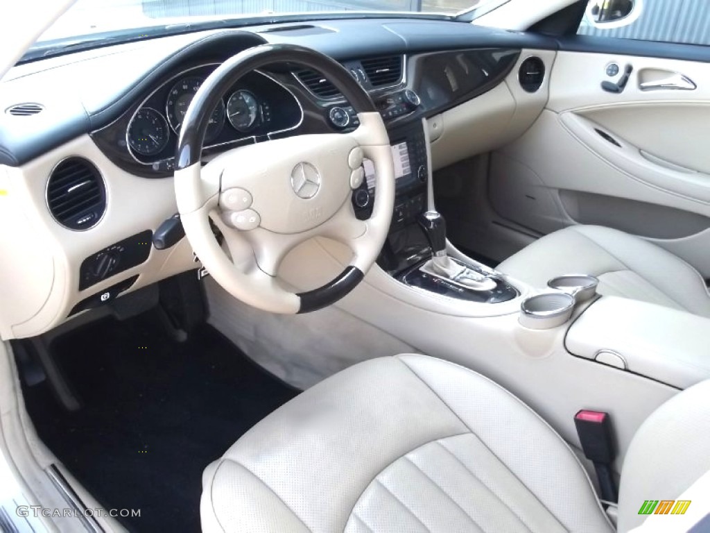 2008 CLS 550 - Arctic White / Cashmere Beige photo #7