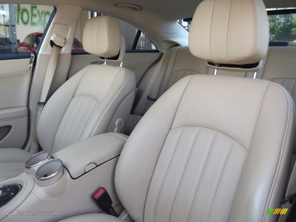 2008 CLS 550 - Arctic White / Cashmere Beige photo #8