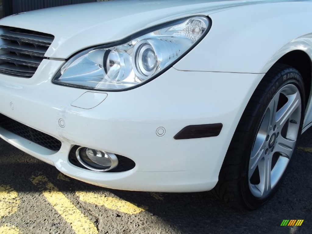2008 CLS 550 - Arctic White / Cashmere Beige photo #34